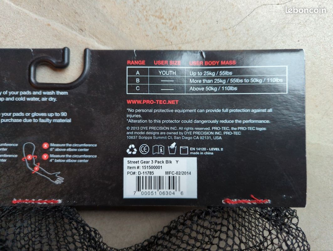 Ensemble de protections Neuf, genoux, coudes, poignets (image 4)