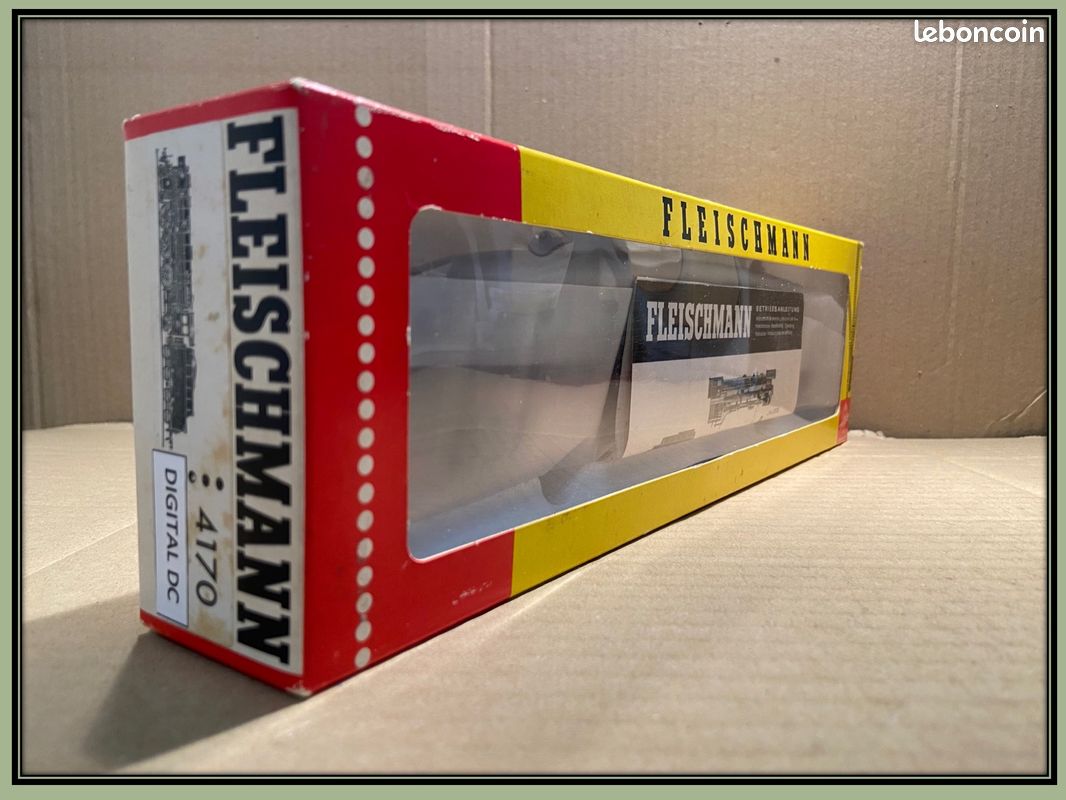 FLEISCHMANN-LOCOMOTIVE À VAPEUR tender BR 01 220 DB ref 4170 HO EUR 75,00 - ES