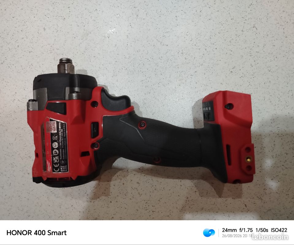 Clé choc Milwaukee M18 (image 1)