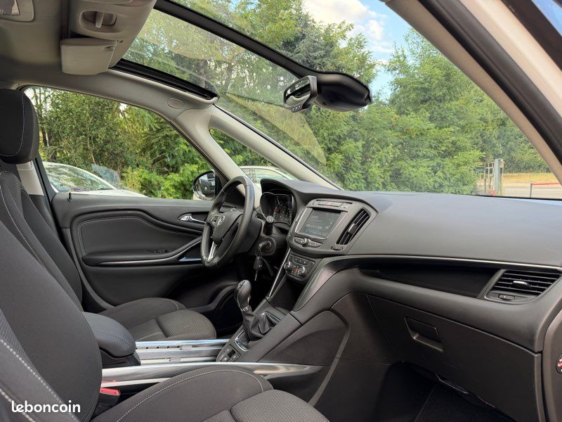 Opel Zafira Tourer Phase 2 OPC Line 1.6 CDTI 136Cv Led/Camera/Bluetooth 2018 45.000km Carnet d’entretien complet Opel (image 10)