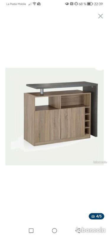 Meuble bar pivotant Alinea Milo (image 3)