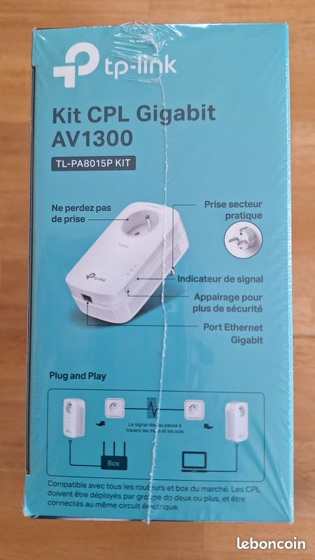Kit CPL TP - Link 1300 Neuf Boite Sellée