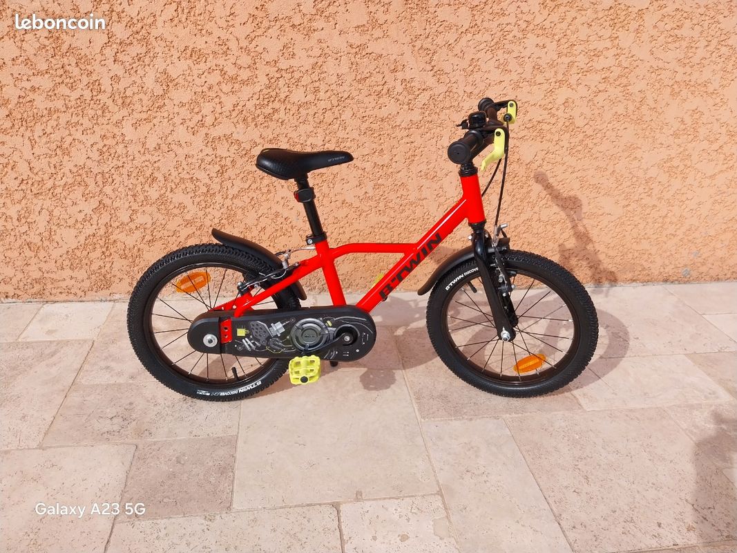 Racing Boy Velo 16 Pouces Aluminium 16 Pouces Velo Decathlon 900