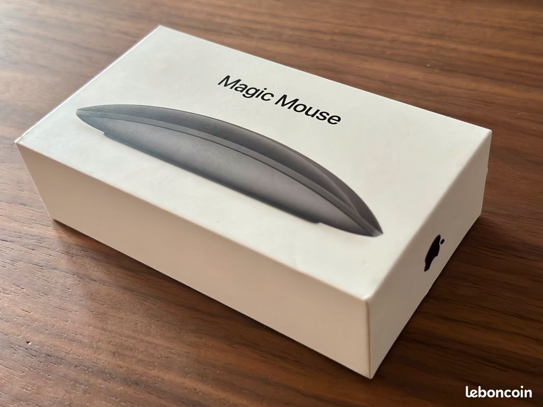 Souris Magic Mouse 2 Apple Space Gray Neuf Bluetooth (image 1)