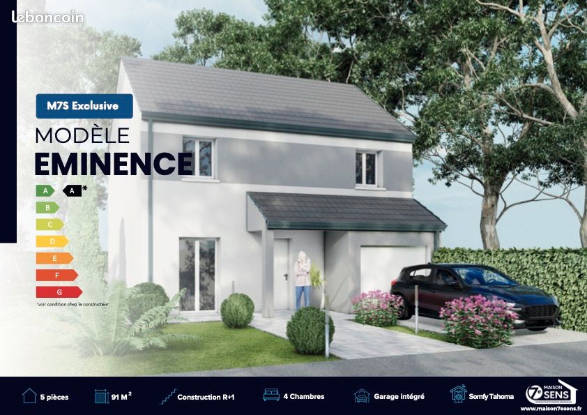 Maison 5 pièces 91 m² · à Château-Landon · 91 m² · 207 219 €