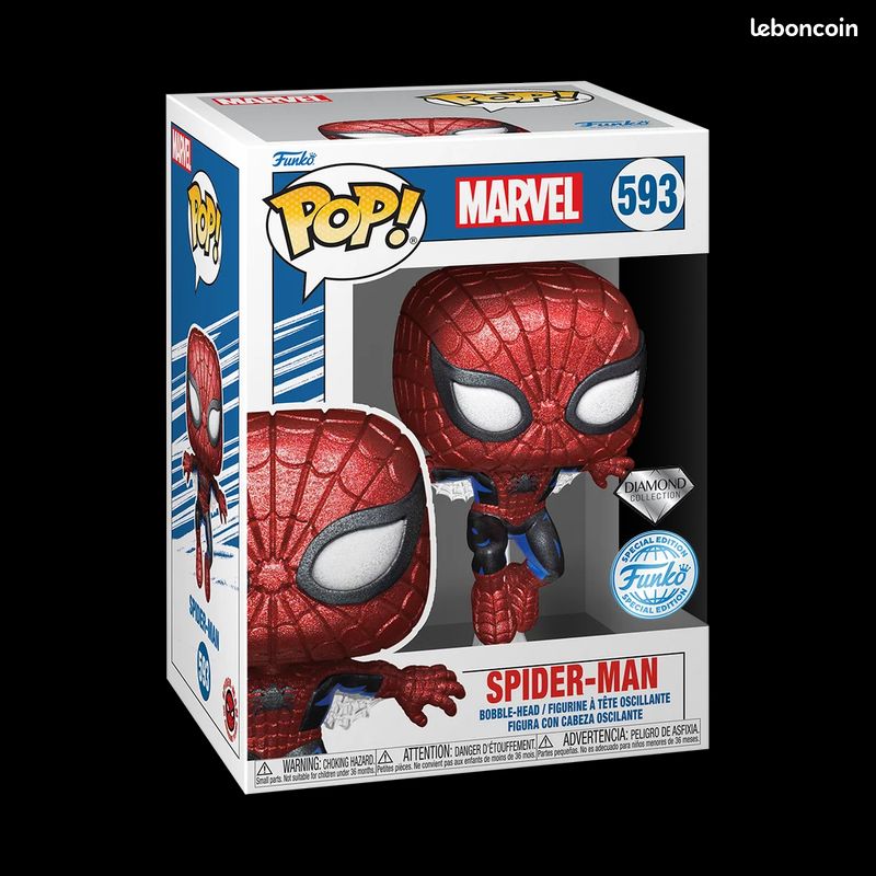 Figurine Pop Spider-Man : Across the Spider-Verse [Marvel] #1227 pas