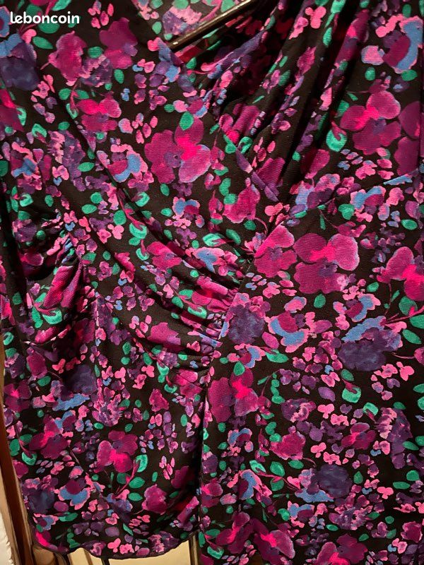 Très, très belle blouse structurée, multicolore (image 2)