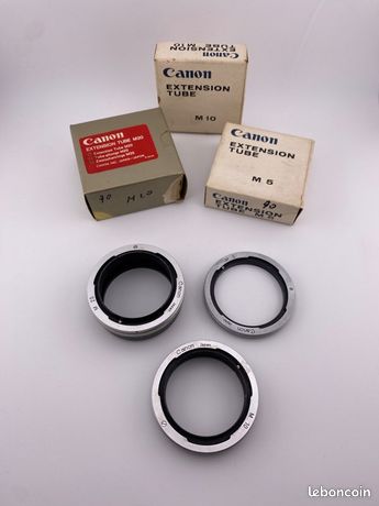 Bague intermédiaire Canon Extension Tube FD 25 | AJ Antiquités