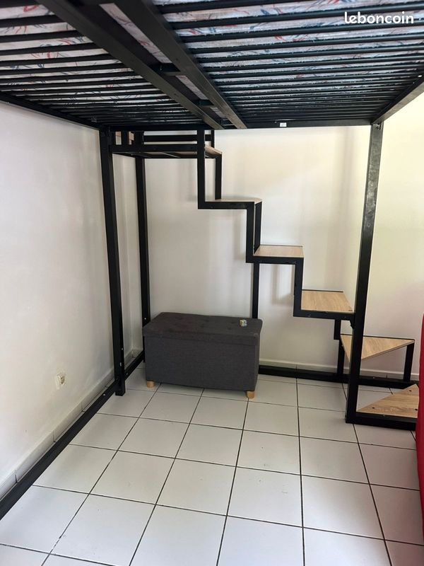 Vend lit pont bon état.démonté prêt à partir (image 1)