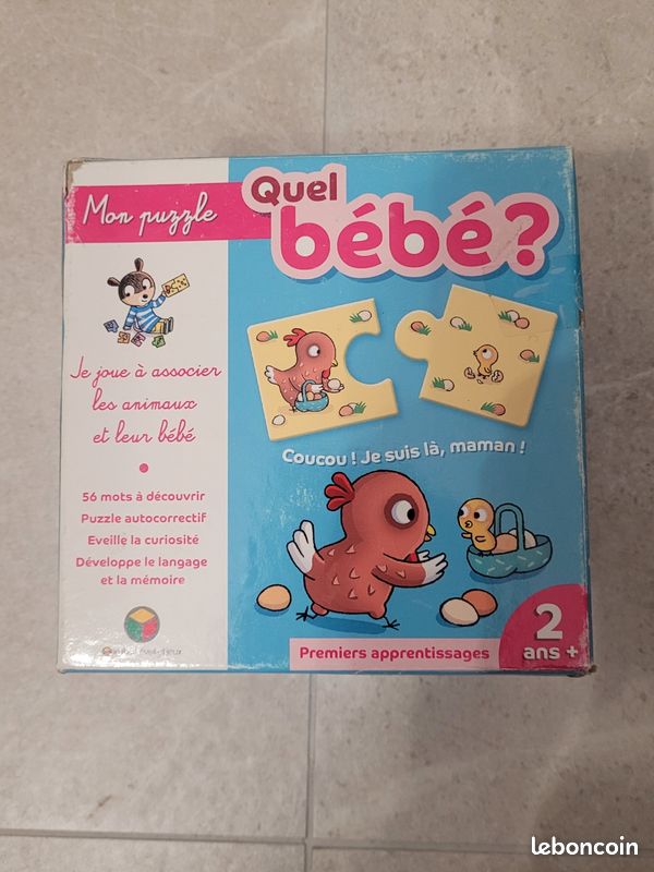 Jeu mon puzzle quel bébé Oxybul (image 1)