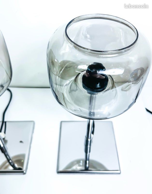 Paire de Lampe Gaëtano Sciolari (image 5)