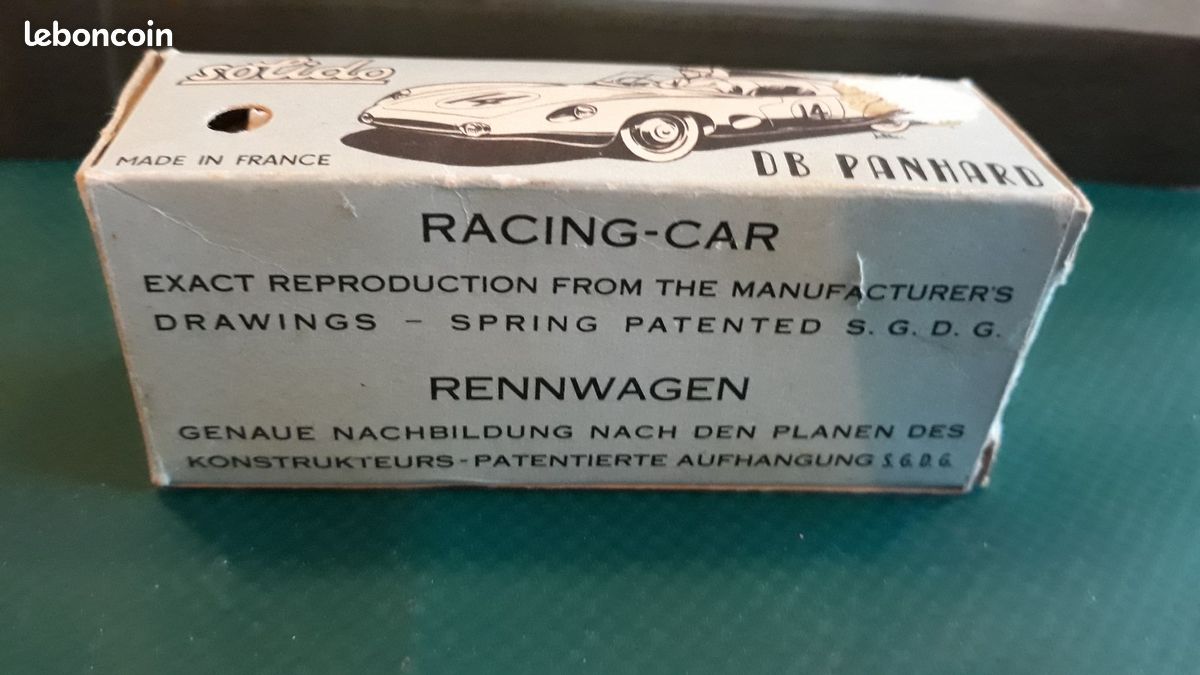 ANCIENNE SOLIDO SÉRIE 100 Db Panhard Le Mans EUR 9,99 - FR