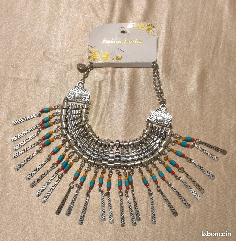 YAZILIND Collier Pour Femme Style Bohème Rétro Ethnique