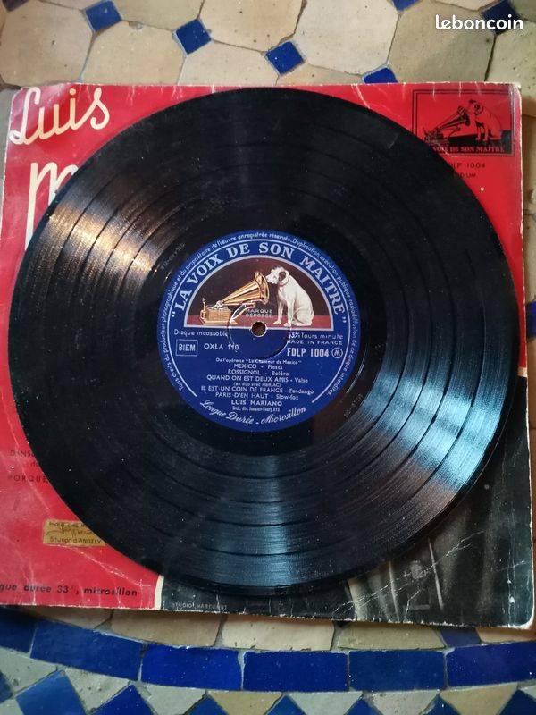 Luis MARIANO Disque 33 tours 1/3 microsillon (image 5)