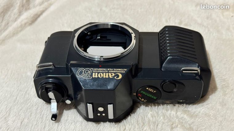 Appareil Photo Canon T70 Avec Objectif 50 Mm 1:1.8 - Bundle Manuels Et Paperasse
