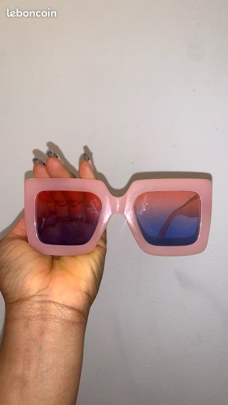 ✨ Lunettes de Soleil Oversize Roses – Tendance ✨ (image 8)
