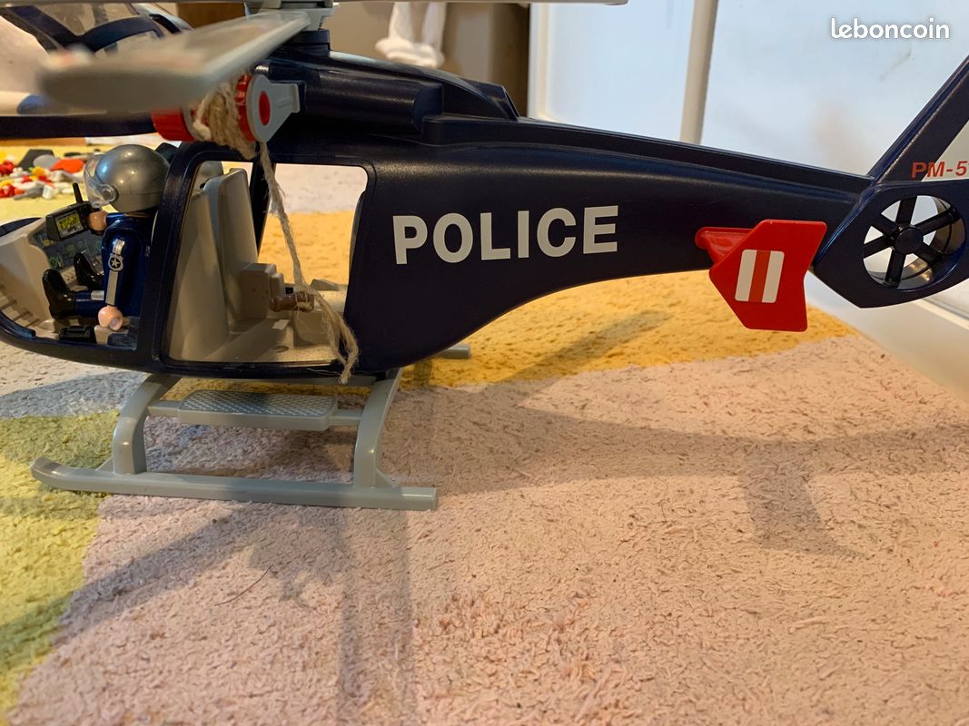 Playmobil hélicoptère de police (image 3)