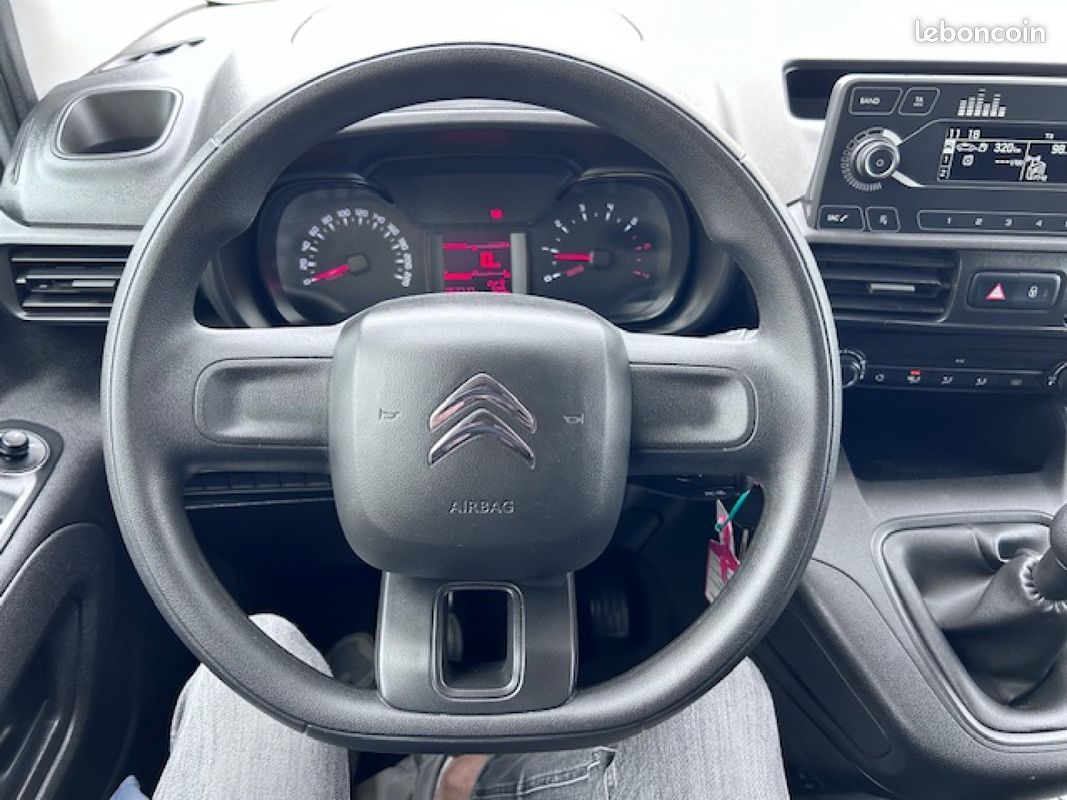 CITROEN BERLINGO FOURGON VAN M 650 1.5BLUEHDI 100CV CONTROL 73135KM 06/2021 prix TTC (image 13)