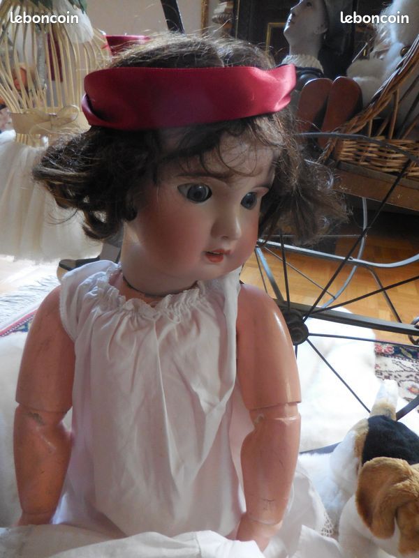 Jolie Poupée Ancienne SFBJ – Poupée De Collection – Époque Vintage