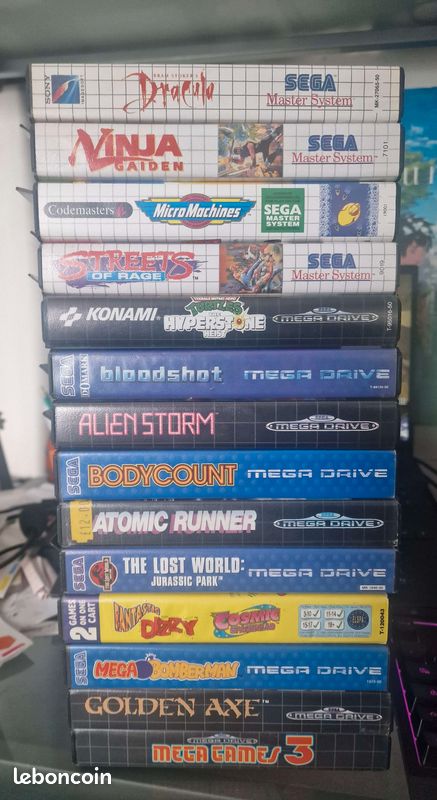Jeux SEGA Megadrive Mega drive & Master System (prix en description) (image 3)
