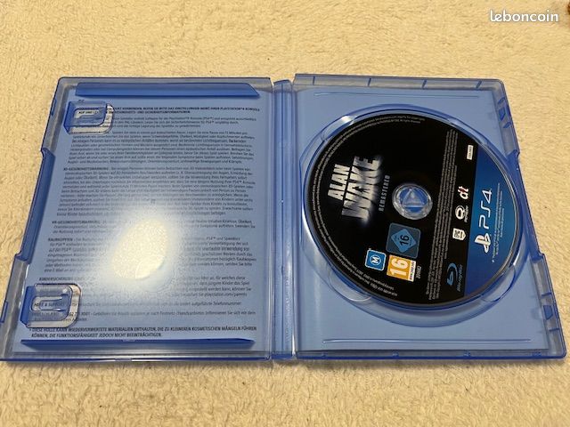 Alan Wake Remastered - PS4 - FR - Très Bon état - Édition Sony