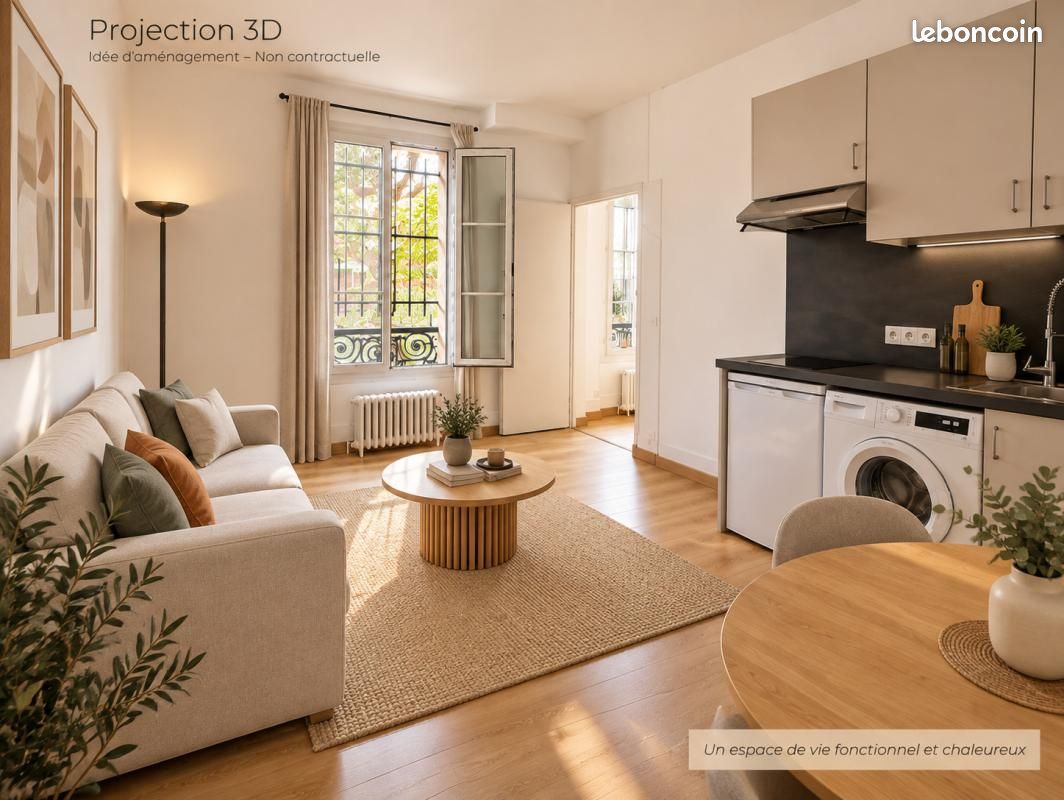 Appartement 1 pièce 21 m² · à Levallois-Perret · 21 m² · 210 000 €