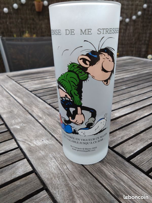 Mug Gaston Lagaffe – Avenue Of The Stars – Céramique Multi Lots – état Impeccable