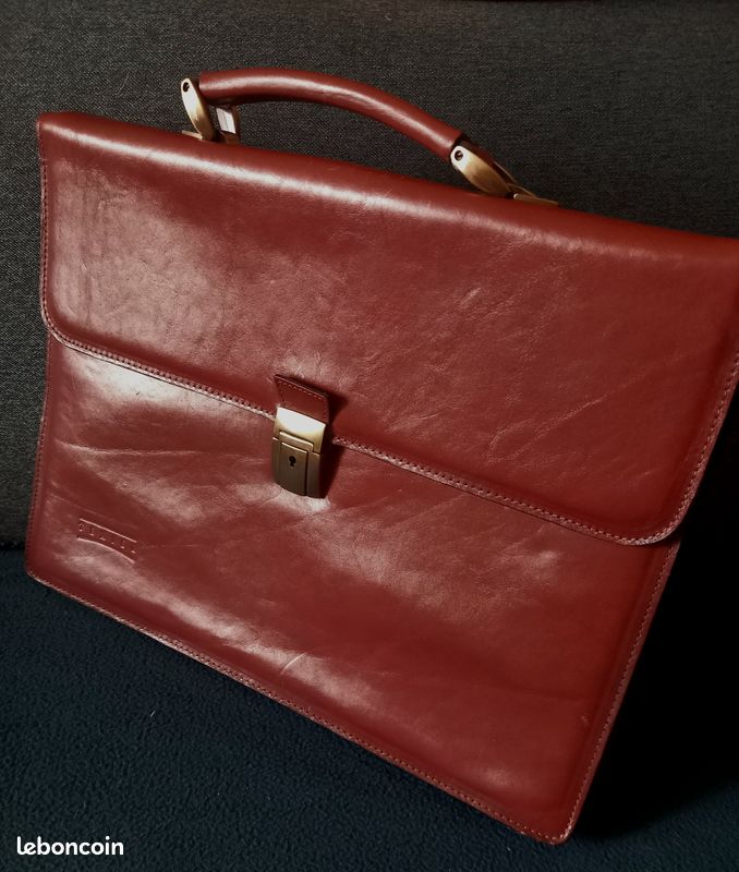 Cartable en cuir vachette marque TEXIER (image 10)