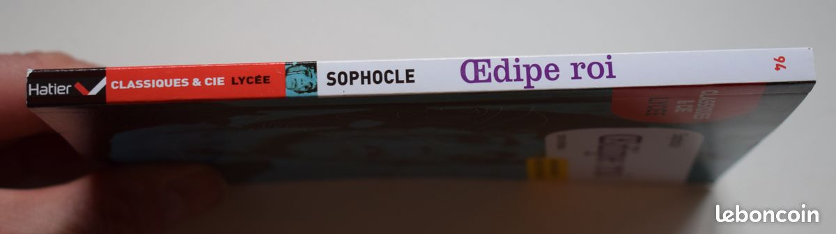Oedipe roi – Sophocle – Classiques & cie Lycée – Edition Hatier (image 4)