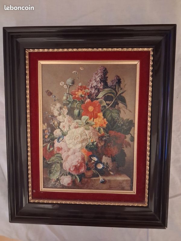 Peintre jacobber roses dahlia et lilas (image 2)