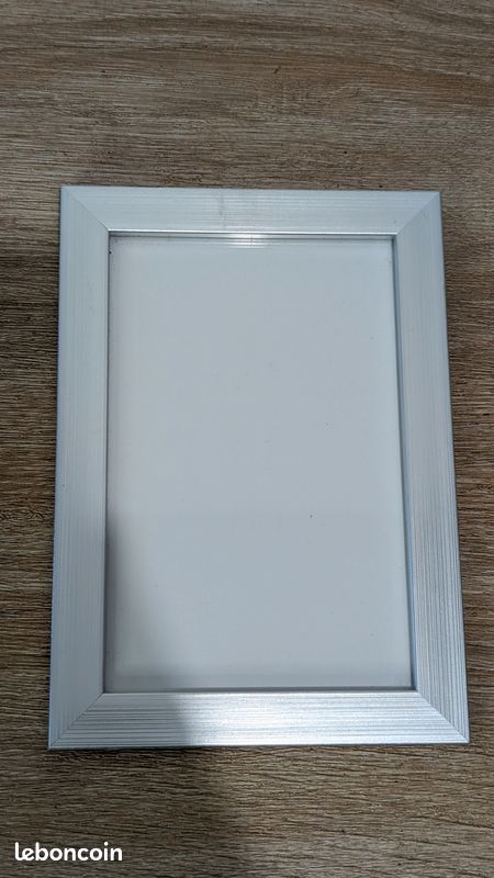 Cadre gris 14x9 cm (image 1)