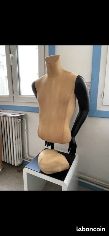Buste mannequin homme neuf (image 2)