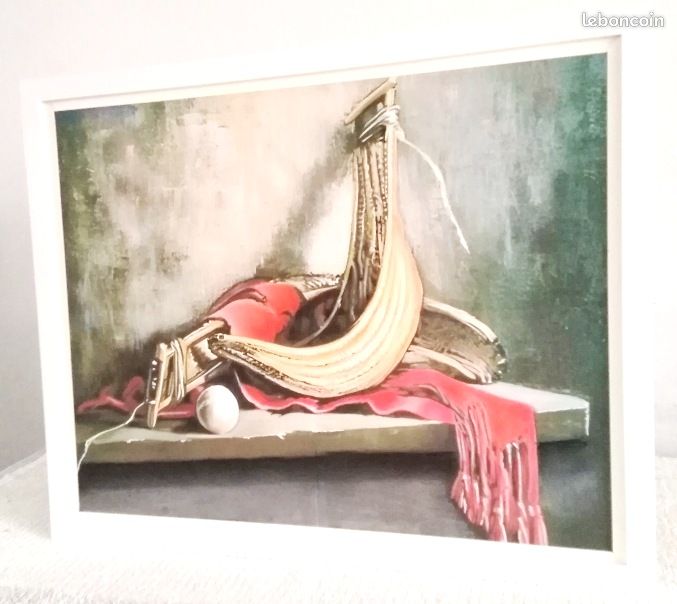Tableau "Chistera" , cesta punta & pelote basque (image 2)
