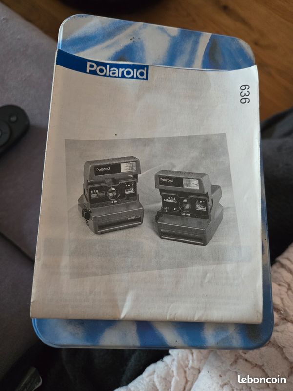 Appareil Photo Polaroid 636 Closeup Vintage - Testé Fonctionnel Avec Notice Et Boîte