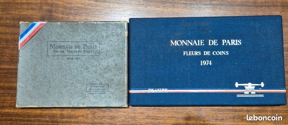 Coffrets franc 1973 et 1974 fdc (image 1)