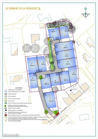 Terrain 391 m² Colpo