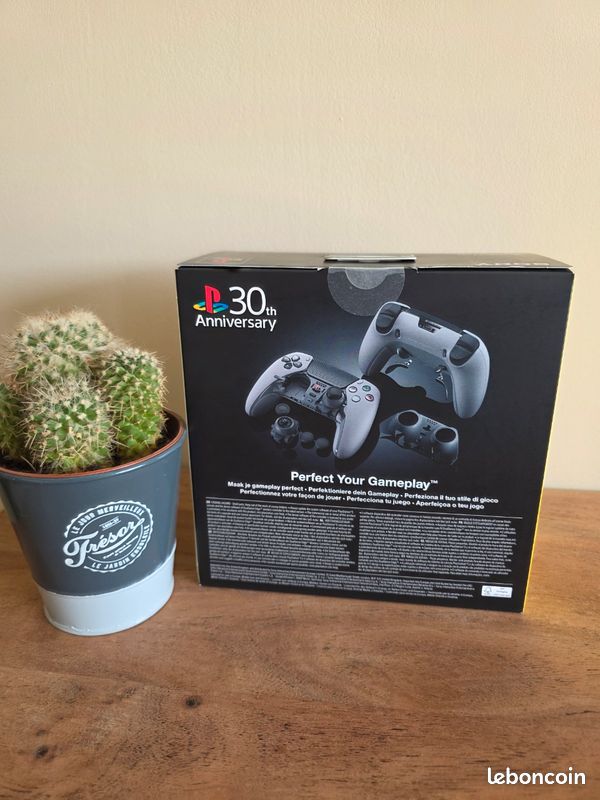 Manette PS5 DualSense Edition 30ème Anniversaire - Gris, édition Limitée (neuve)