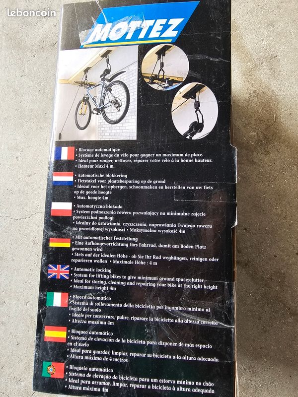 Lève vélo blocage automatique Mottez (image 2)