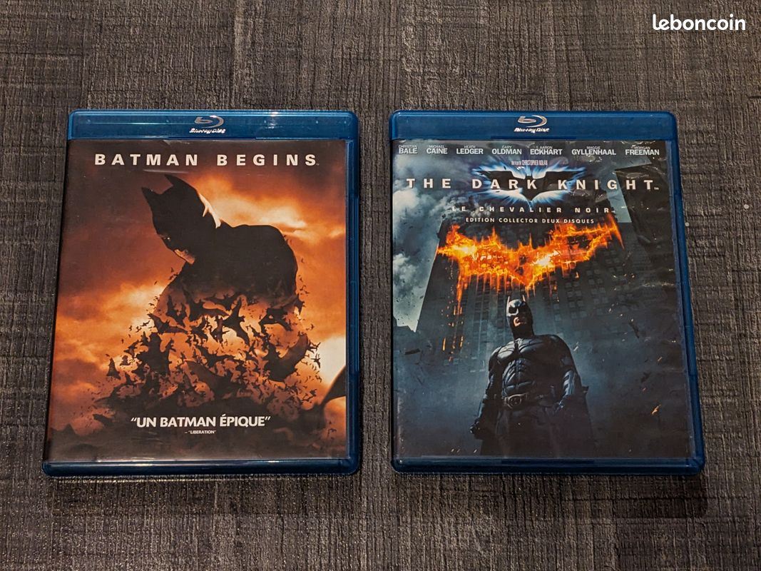 Batman Begins + The Dark Knight - blu-ray (image 1)