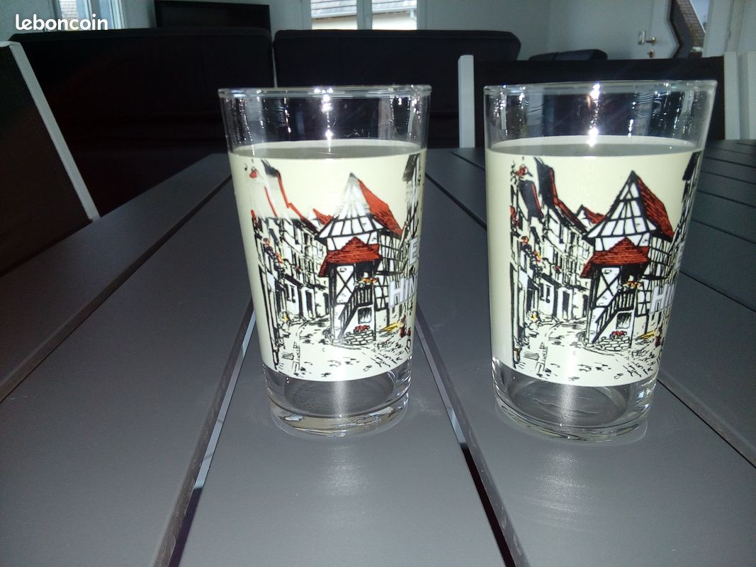 2 Verres de dégustation de vin EGUISHEIM (image 1)