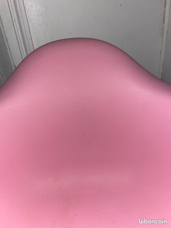 Chaise à bascule rose (image 3)