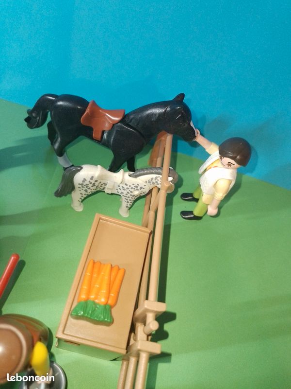 🐴 Lot Playmobil poulains équitation (image 6)