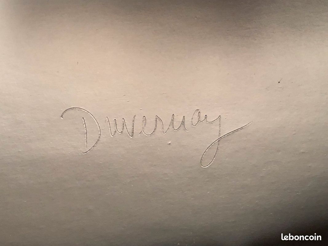 Lithographie signée de Bernard Duvernay (image 3)