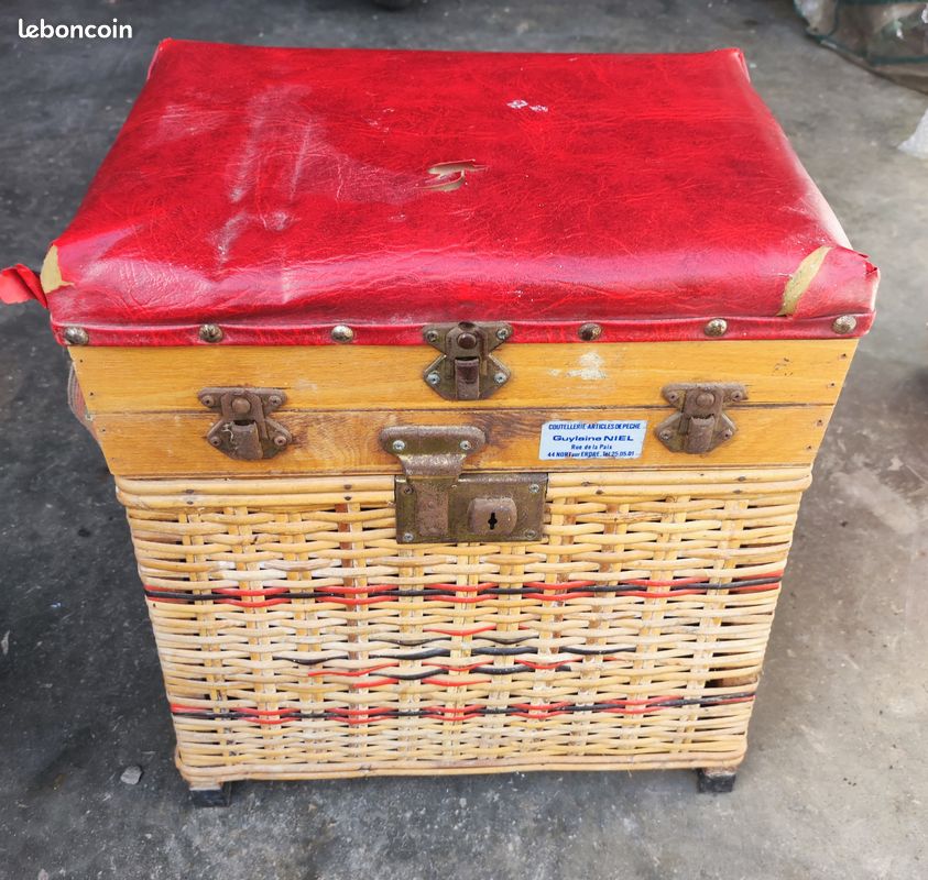 Panier Boite à pêche - siège Vintage (image 1)