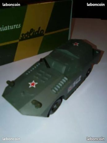 Jouet miniature AMX 30 solido ref : 209 année 60 - France