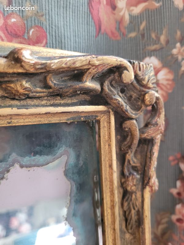 Miroir shabby ancien (image 7)