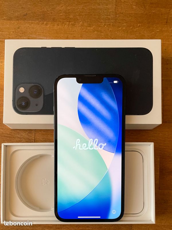 Iphone 13 128Go + coque Rhinoshield (image 1)