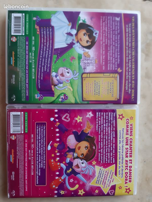 Lot 2 DVD Dora (image 2)