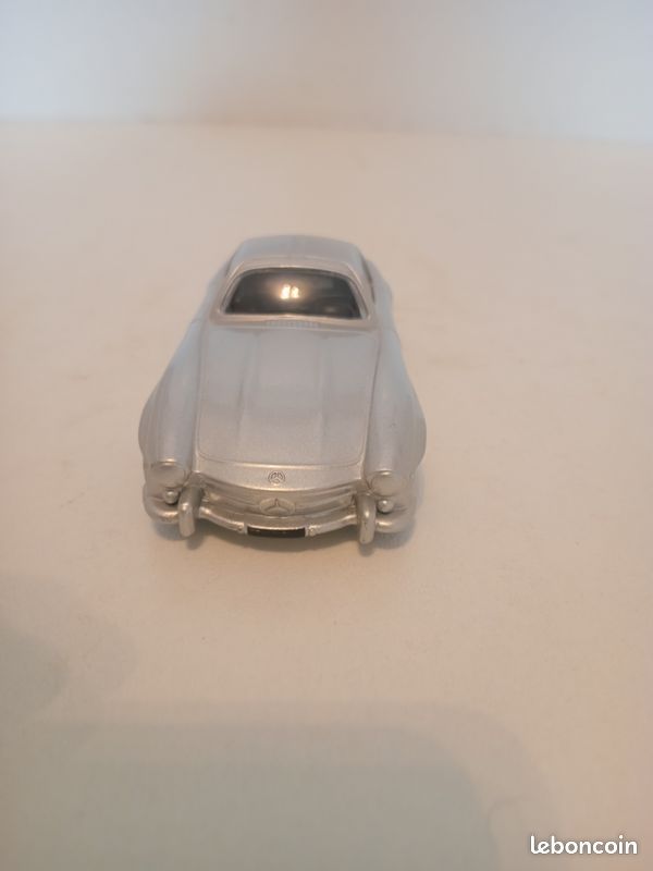 Voiture miniature réédition QUIRALU : MERCEDES 300 SL grise 1/43 | eBay