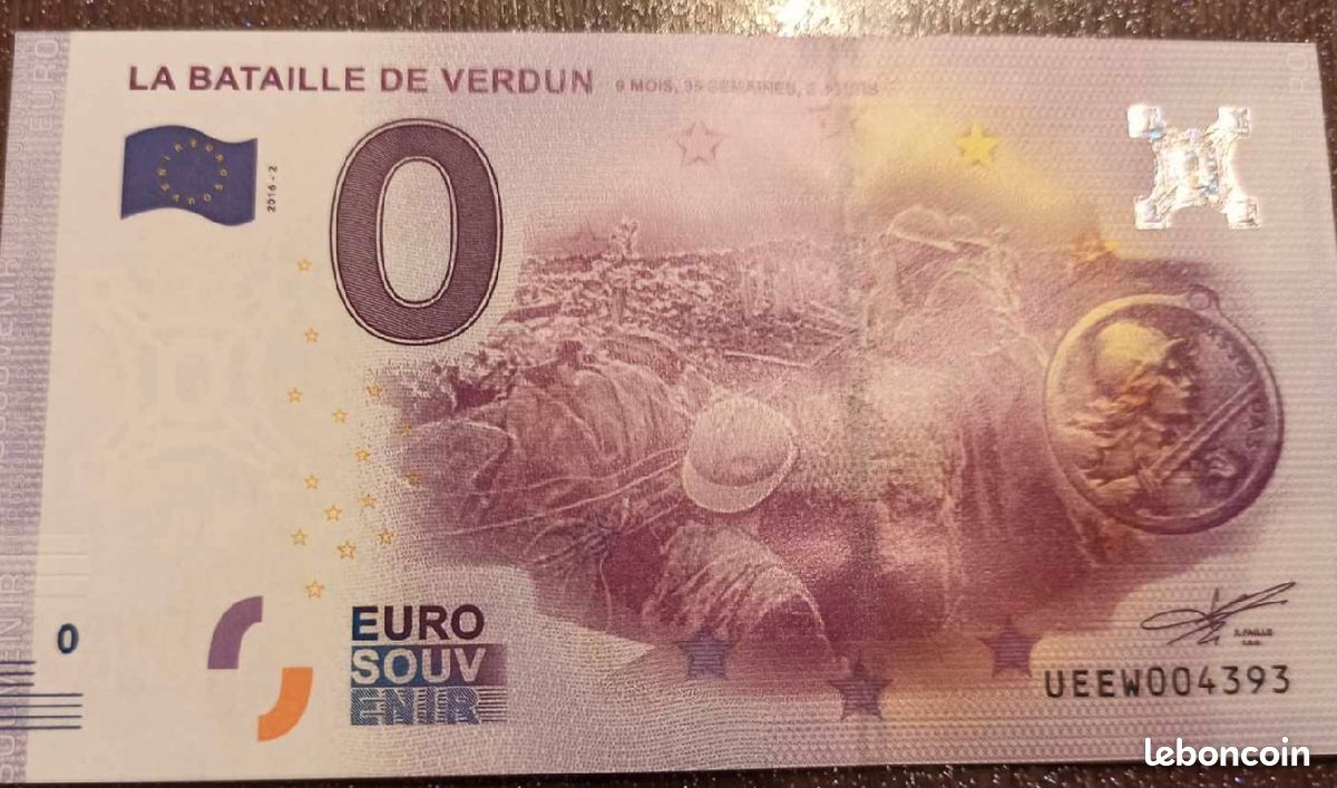 Lot 10 Billets zero euro 1ere guerre (image 8)